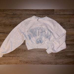 Garage Cropped hoodie
